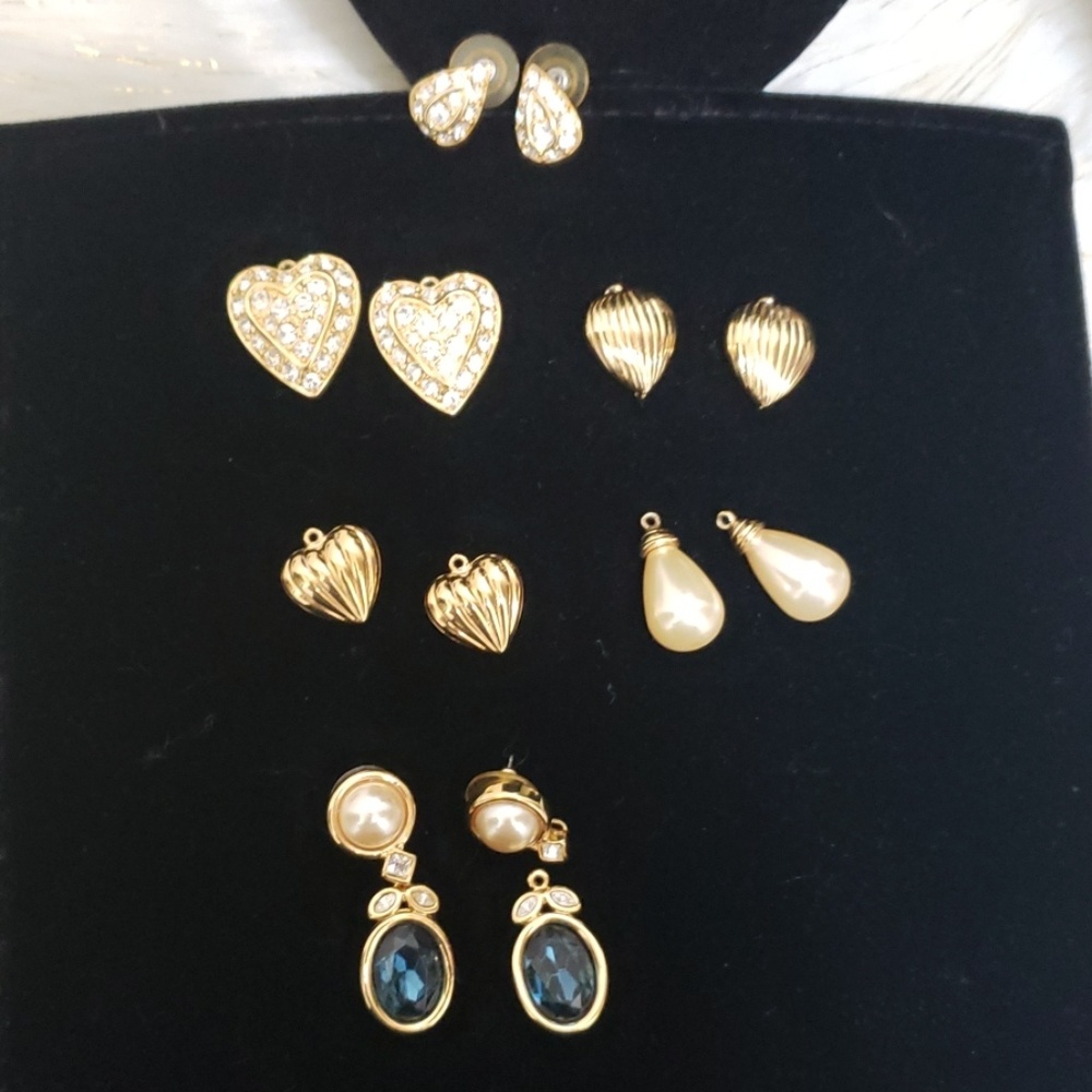 Genuine  Nolan Miller Earring collection